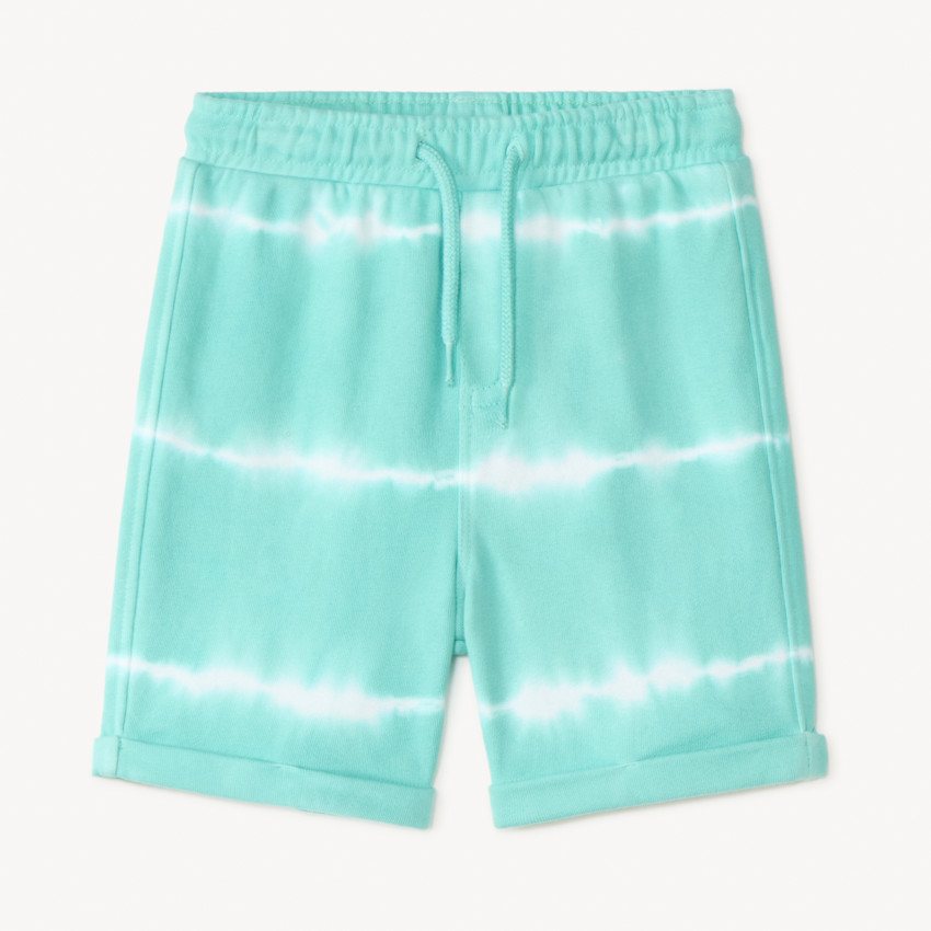 Short en maille effet tie and dye pour bébé garçon 