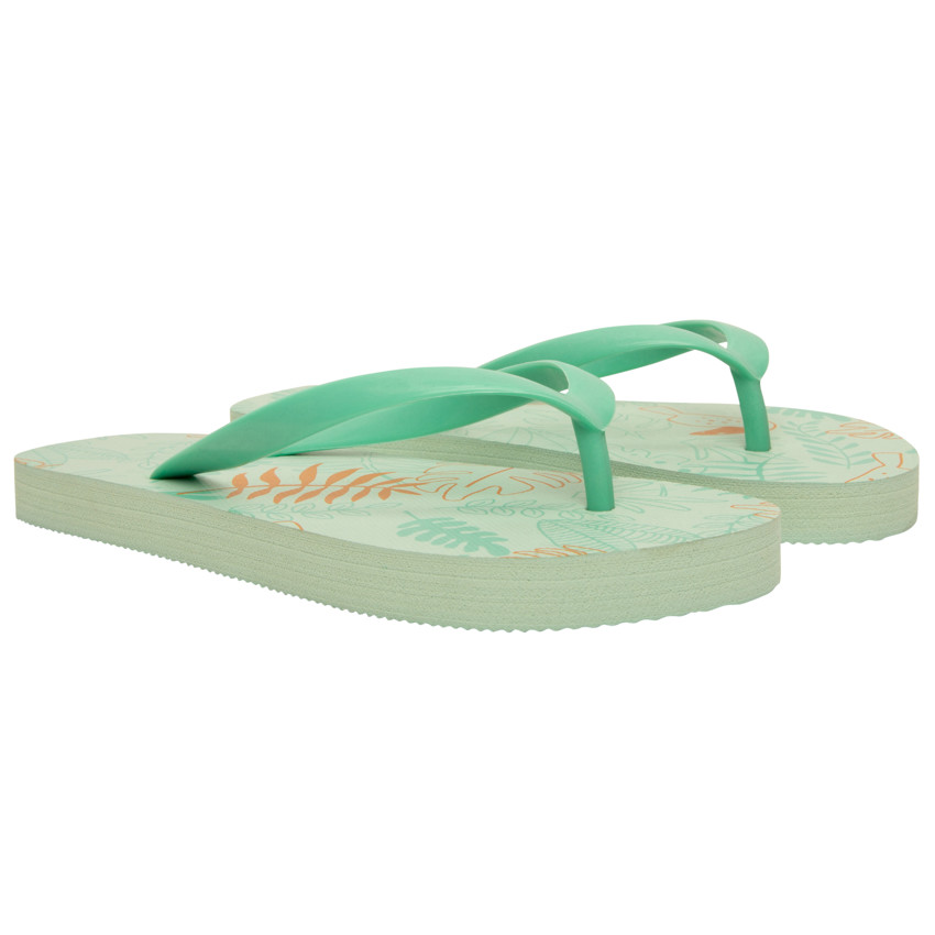 Tongs imprimé feuillage pour garçon avec lanière selon l'âge 