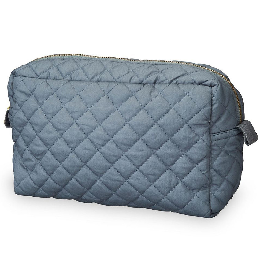 Trousse de toilette en coton biologique - Charcoal 