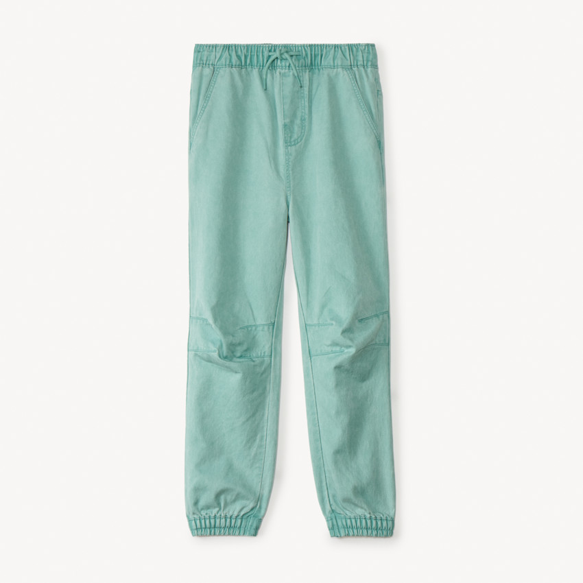 Pantalon jogger en toile uni pour garçon