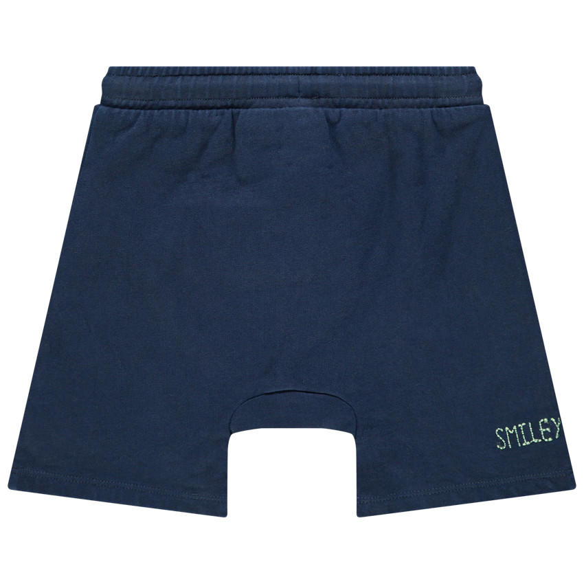 Bermuda en maille motif Smiley Baby  