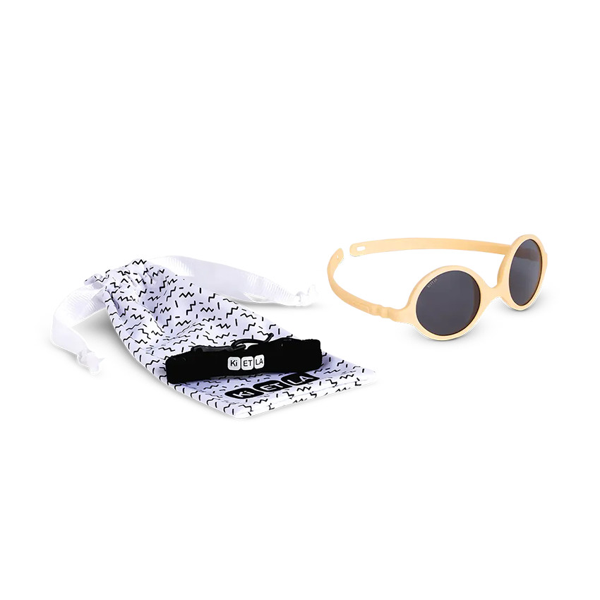 Lunettes de soleil réversibles Diabola 0-1 an abricot 