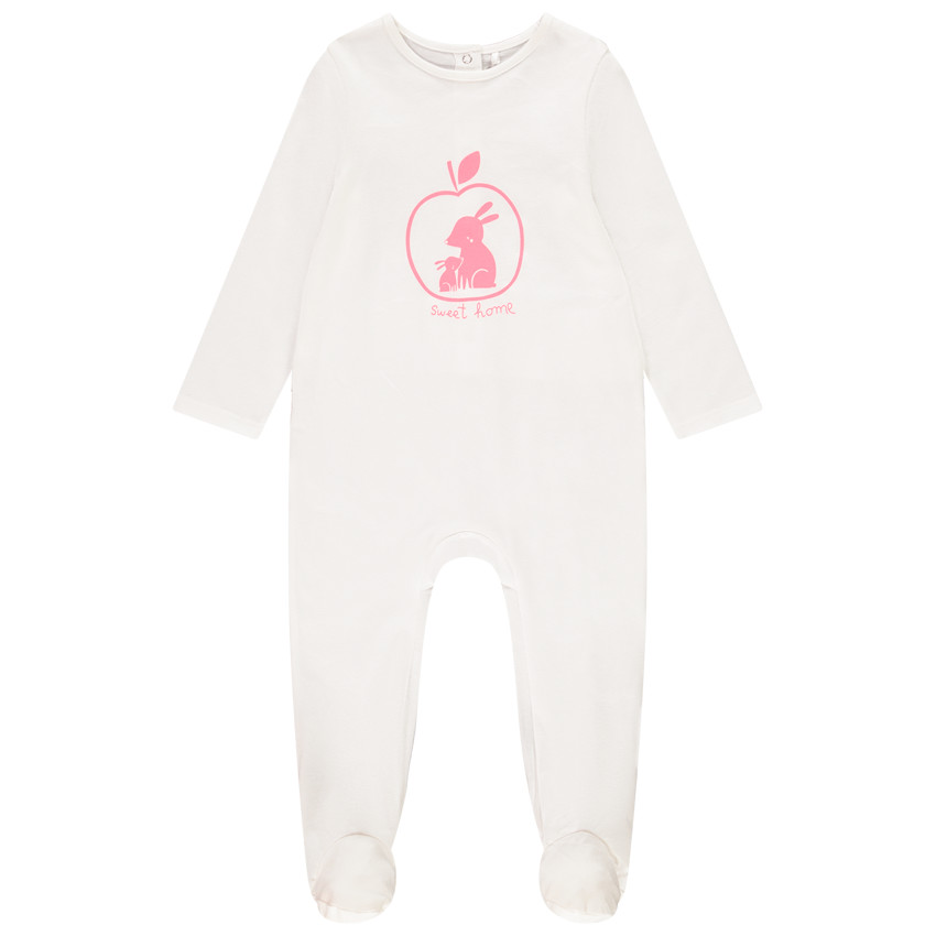 Dors-bien manches longues print lapin pour bébé fille Main Dors-bien manches longues print lapin pour bébé fille
