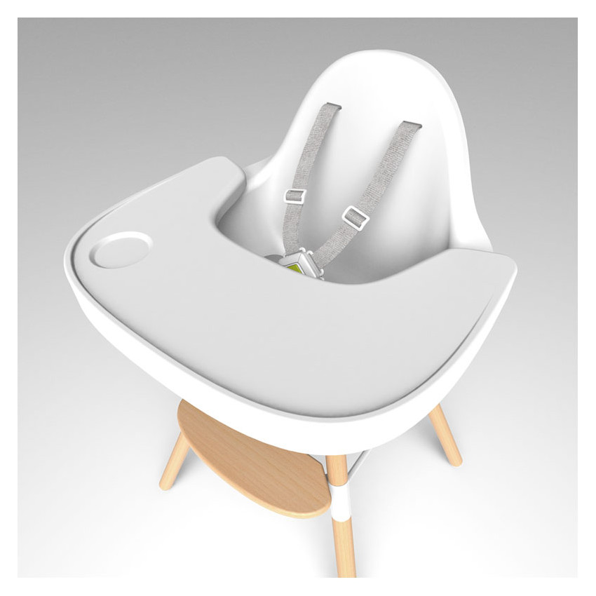 Tablette pour chaise haute Evolu 2 – Blanc 