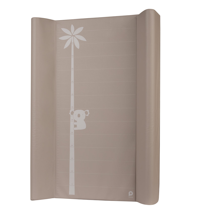 Matelas à langer avec toise Koala - Noisette 