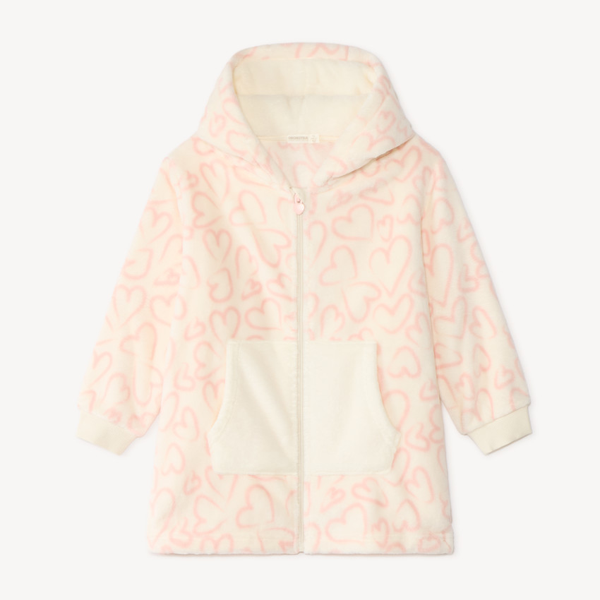 Robe de chambre en sherpa fille