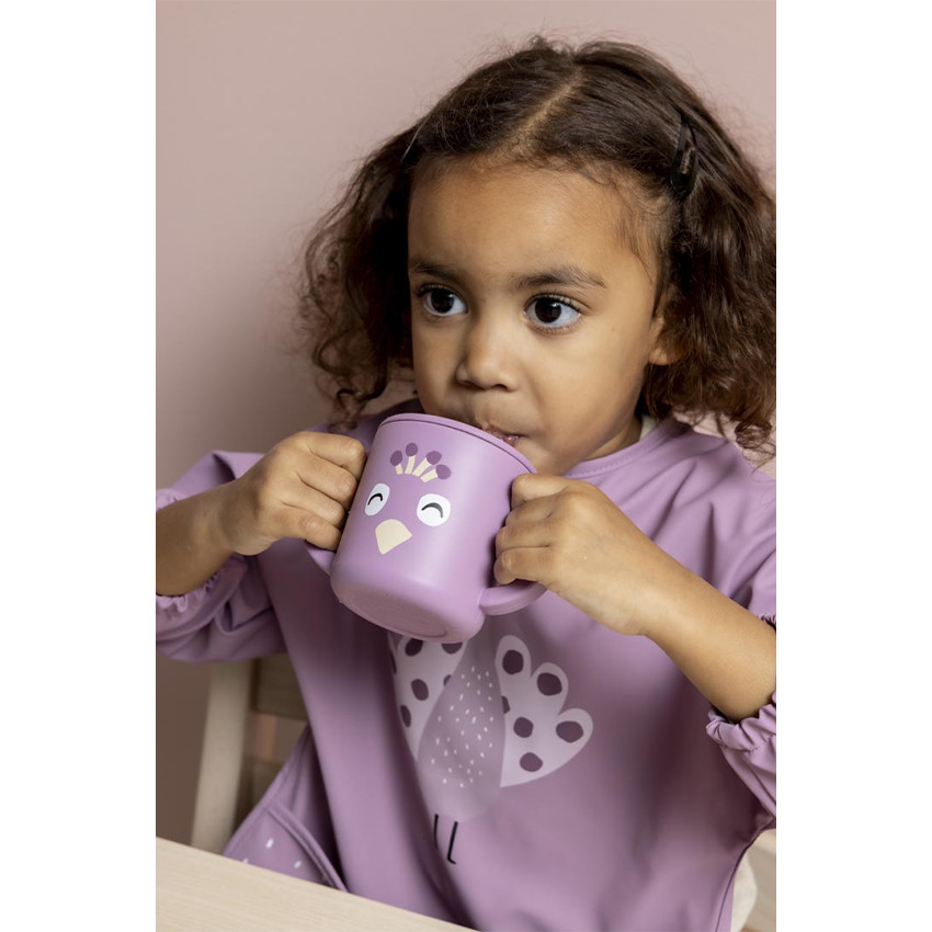 Tasse d'apprentissage en silicone Mrs Peacock 