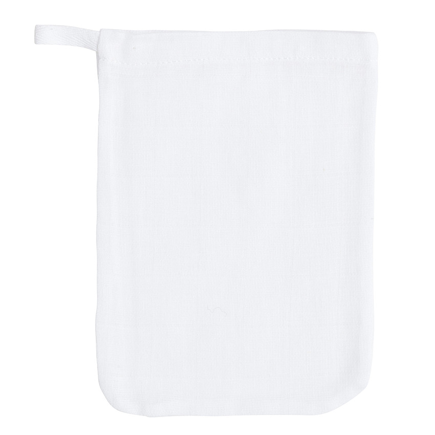 Set de 4 gants de toilettes assortis 