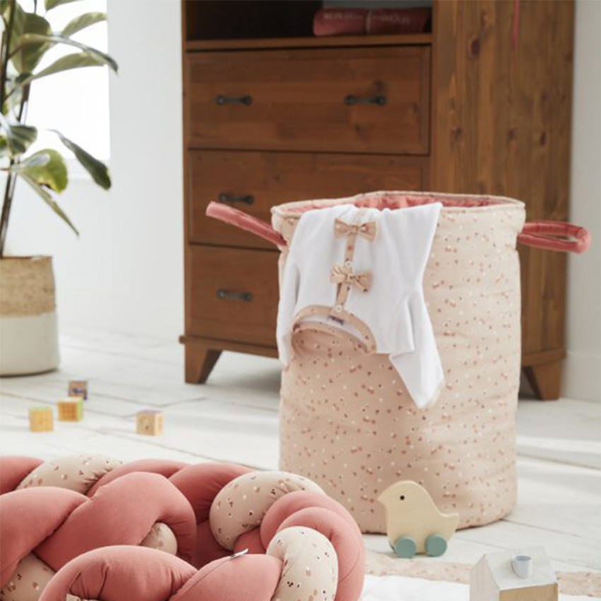 Maxi panier de rangement à anses - Blooming Day 