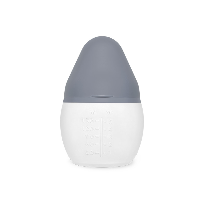 Biberon silicone Blue Grey 150 ml 