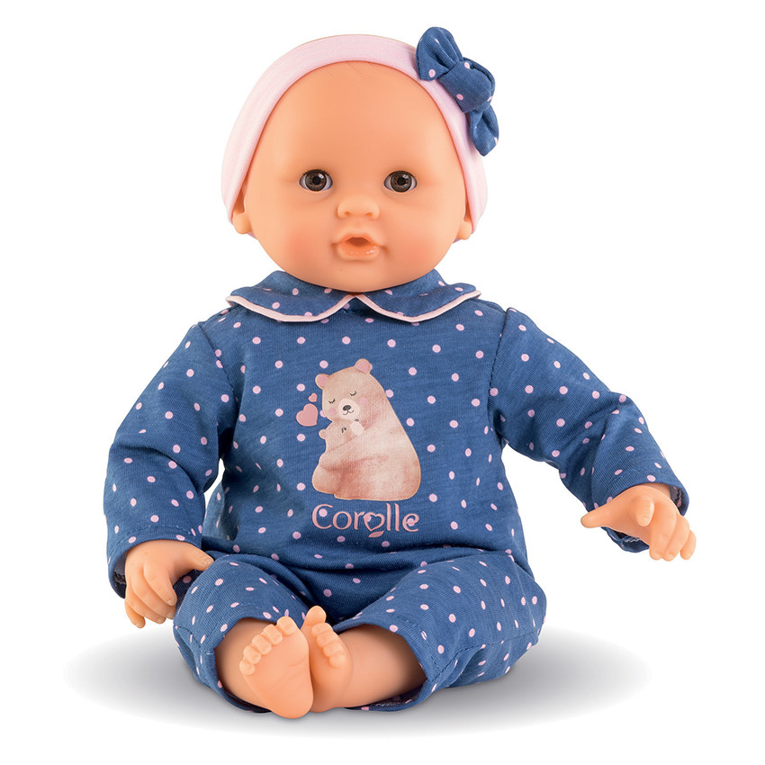 Poupon bébé câlin Capucine - Ourson 