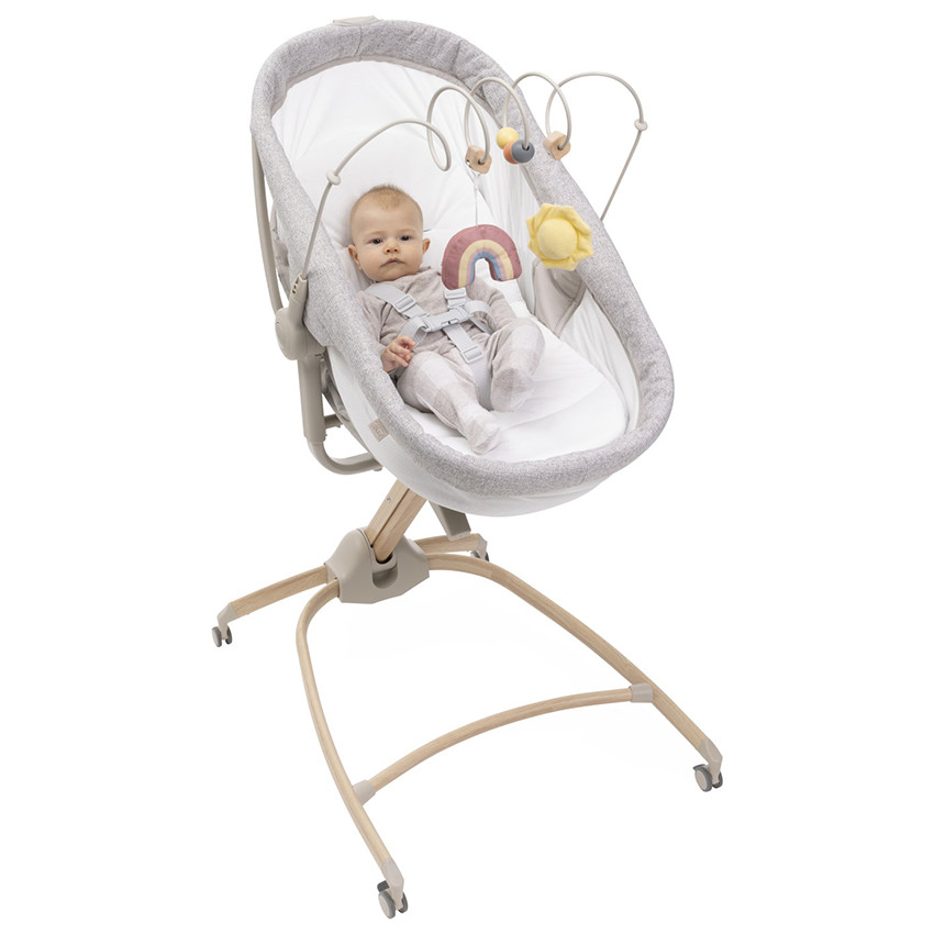 Transat- Berceau Baby Hug Armonia 4-en-1 Scandinavian 