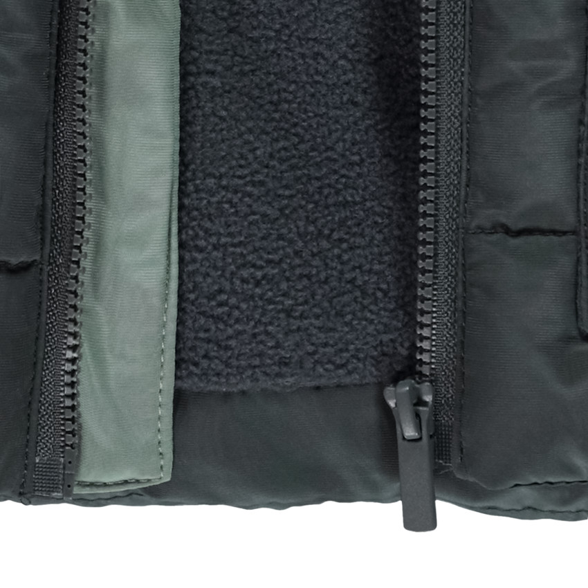 Doudoune effet colorblock avec doublure micropolaire pour garçon 