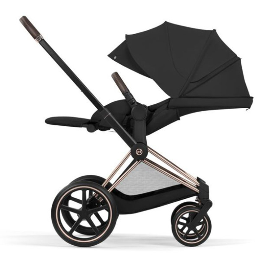 Poussette Duo Priam 2026 Rose Gold-Sepia Black 