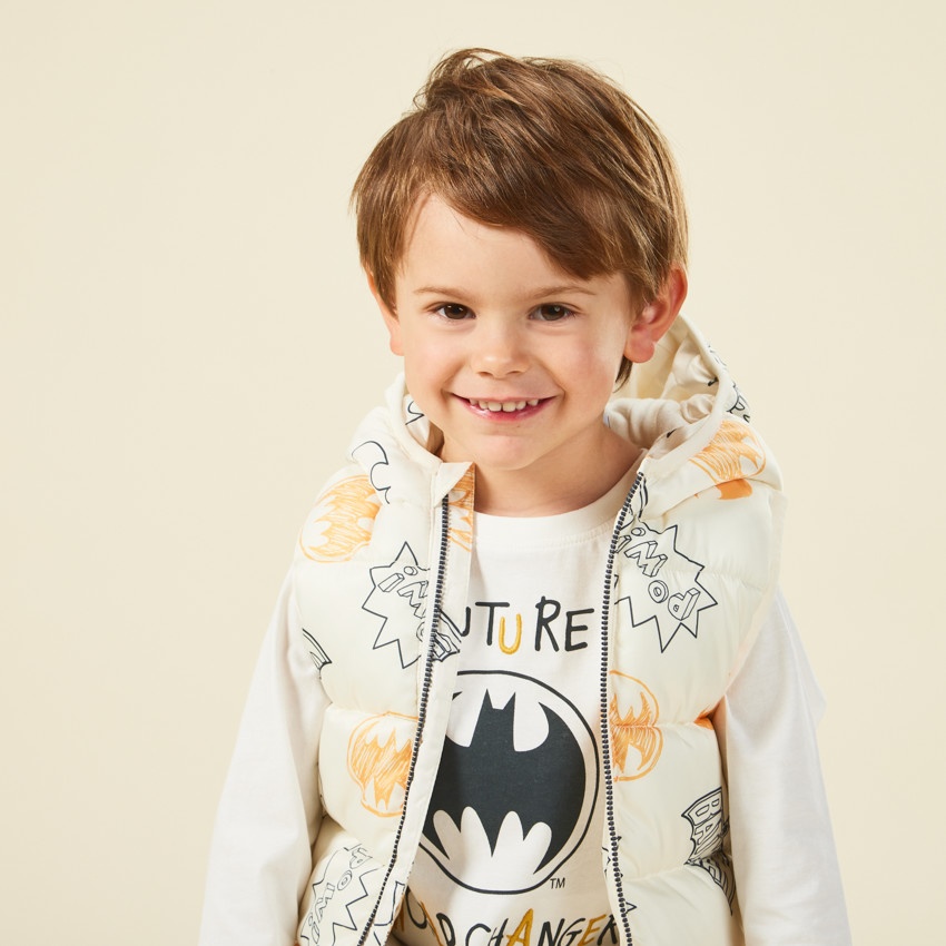 T-shirt manches longues Batman Warner pour bébé garçon 