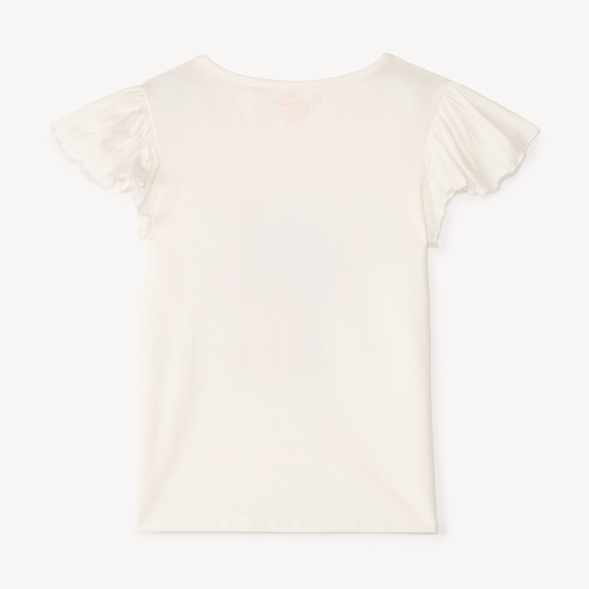 T-shirt manches courtes Stitch & Angel Disney fille 