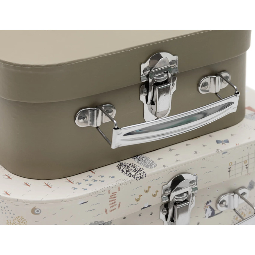 Valisette à jouets - Tiny Park - Lot de 2 Pcs 