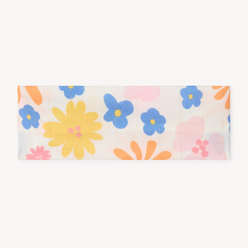 Bandana imprimé fleurs pour fille 