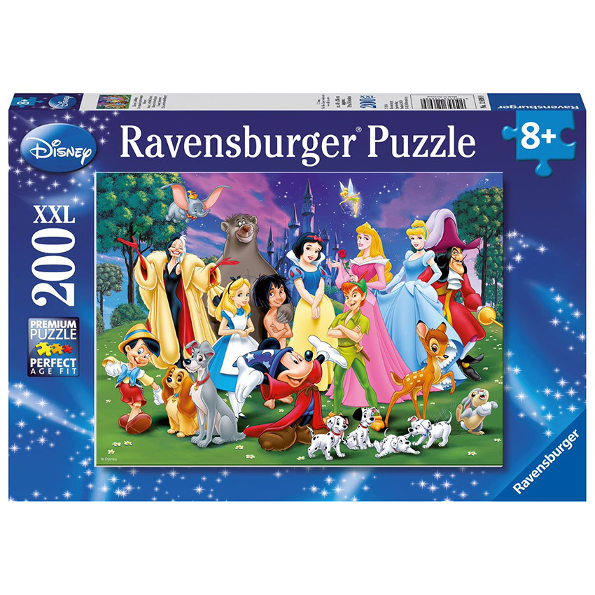 Puzzle 200 Pièces XXL Les Grands Personnages Disney 