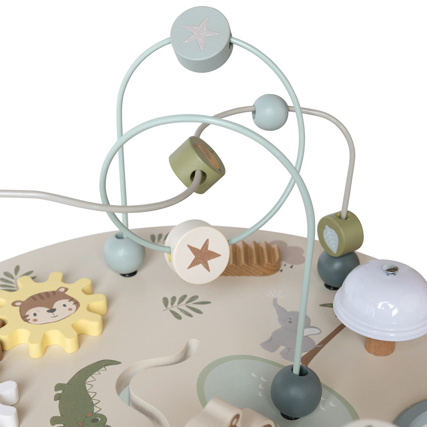 Table d'activités ludiques en bois Little Savane 