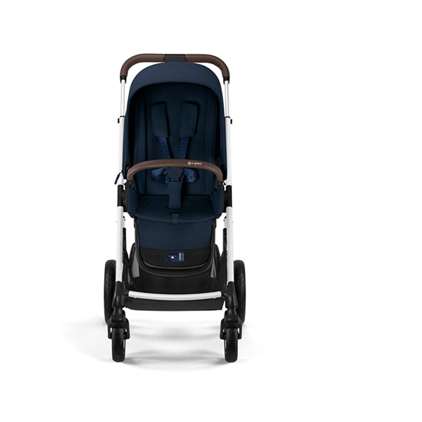 Poussette Talos S Lux Châssis Silver - Ocean Blue 