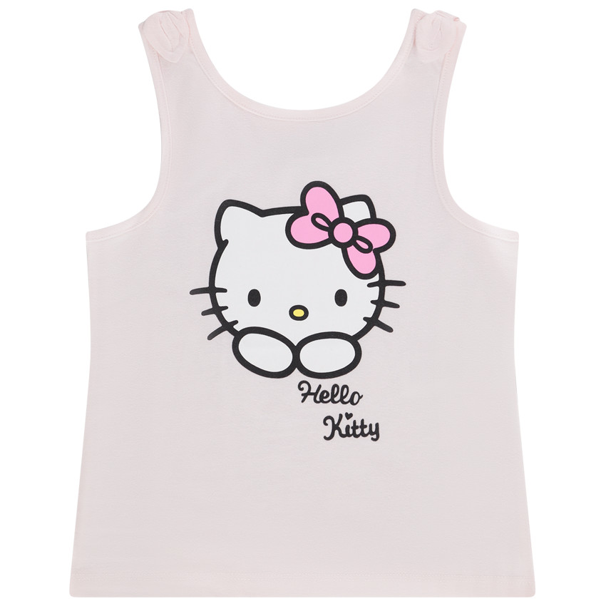 Débardeur en jersey print Hello Kitty fille