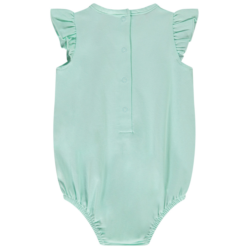 Combinaison courte en jersey print glace pour bébé fille 