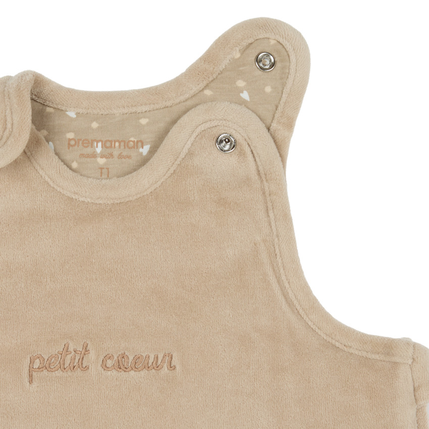 Lot de 2 gigoteuse sans manches "Petit Cœur" TOG 2,5 