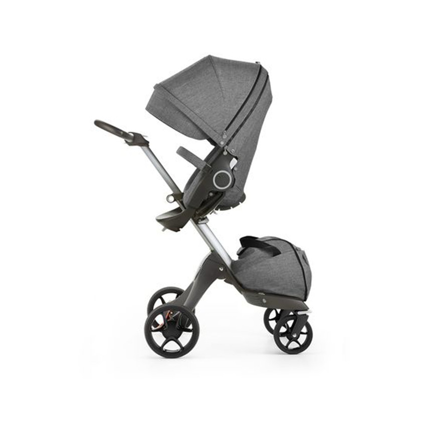 Poussette Xplory V5 -Black Athleisure/Grey 