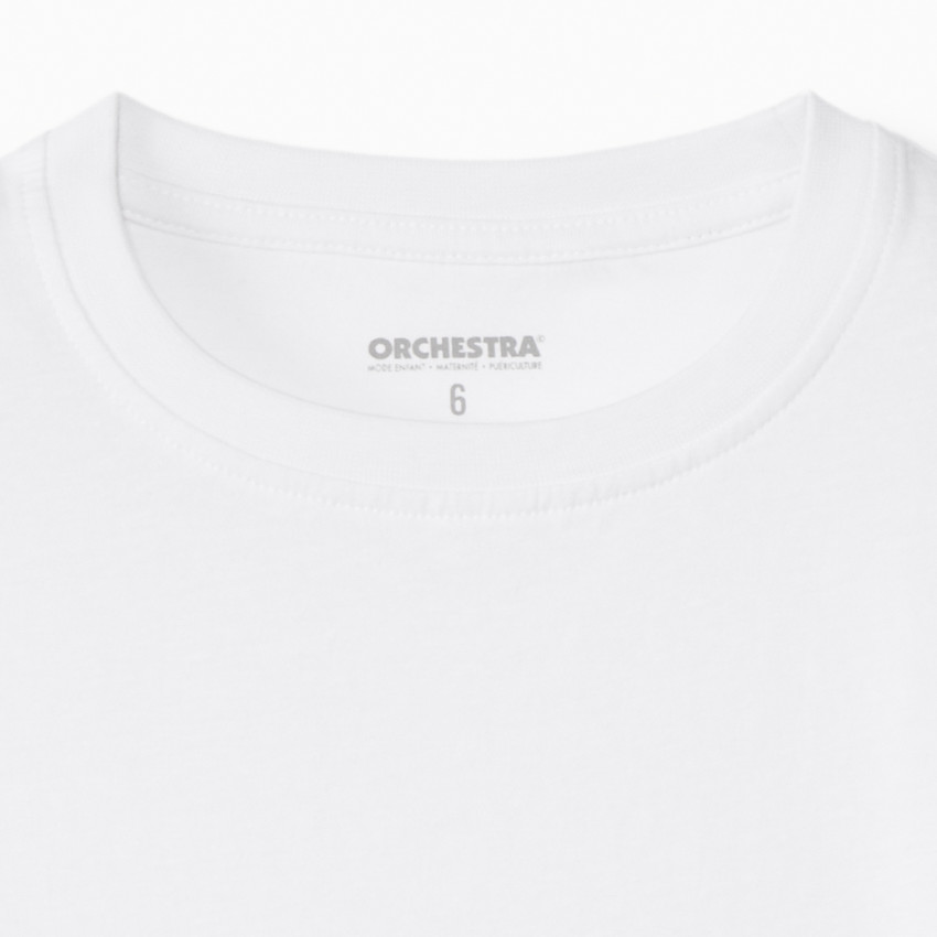 T-shirt manches courtes uni pour garçon 