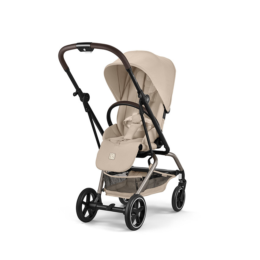 Poussette à siège rotatif Eezy S Twist+ 2 - Almond Beige 