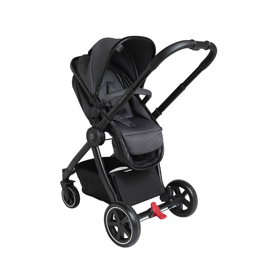 Poussette trio combiné Sienna + siège-auto i-Prim gris chiné 