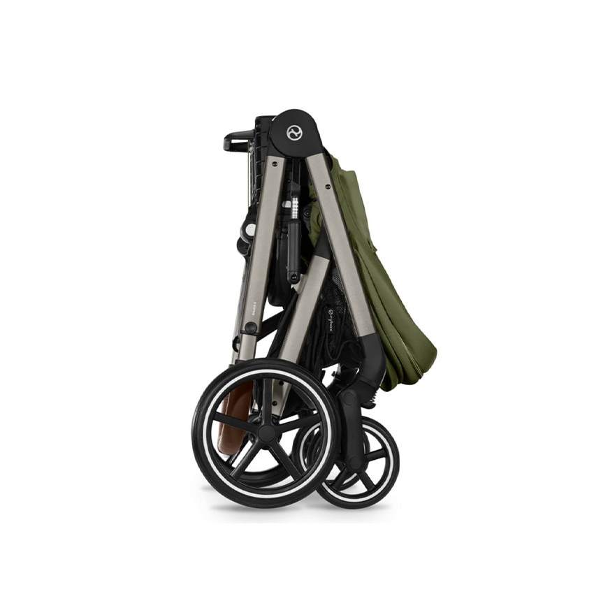 Poussette compacte Balios S Lux taupe/moss green 