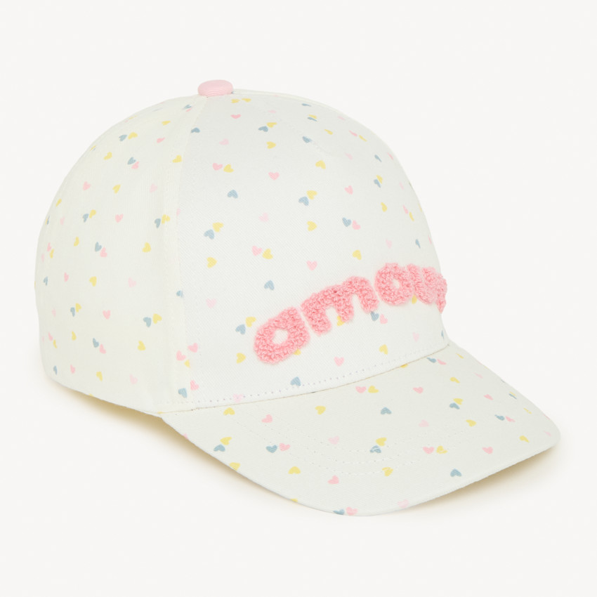Casquette à patch bouclette pour bébé fille
