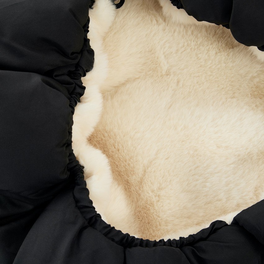 Chancelière pour poussette Noir/Beige 