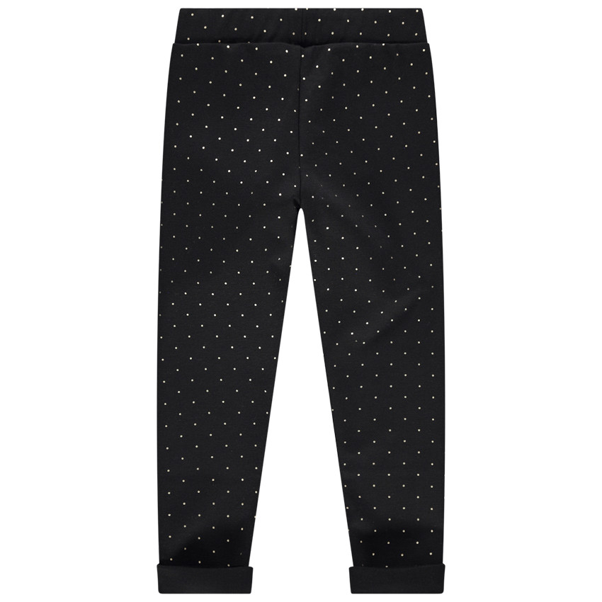 Jegging en milano à pois all-over 