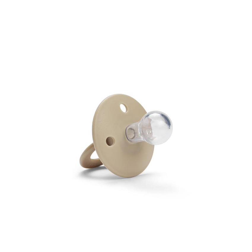 Lot de 2 sucettes en silicone 3M+ Binkie pure khaki 