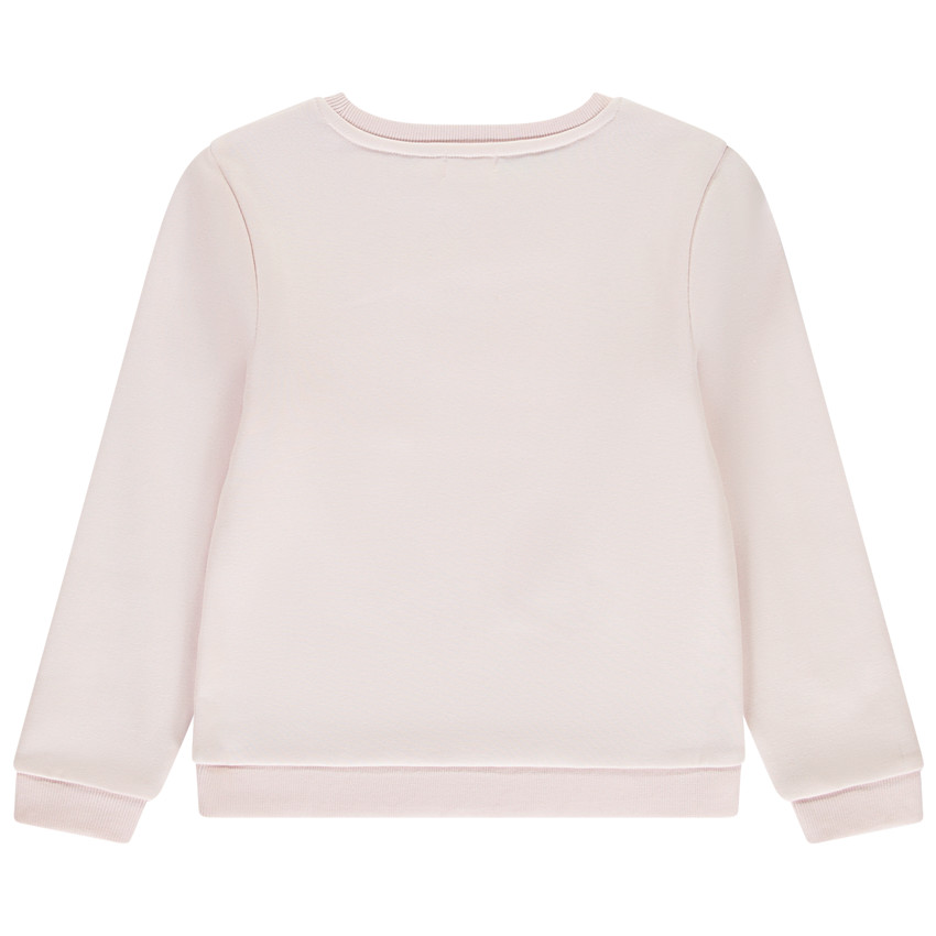 Sweat molleton printé pour fille 