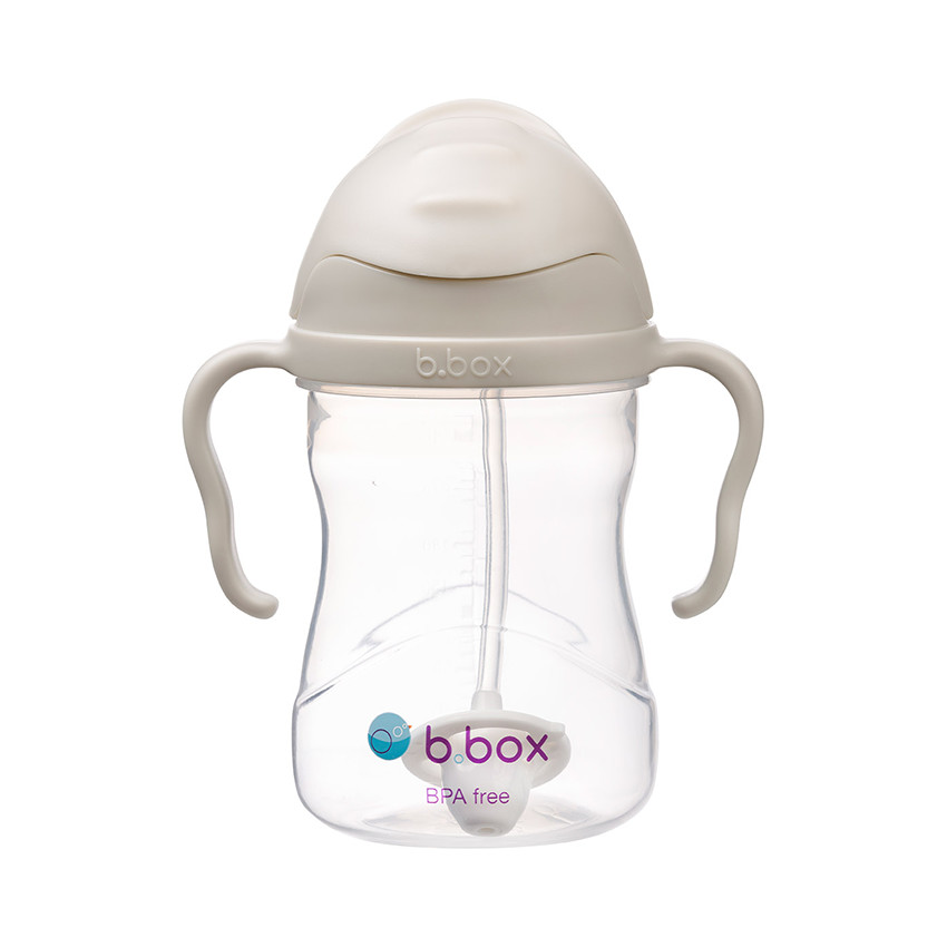 Tasse d&#39;apprentissage avec paille lestée 240ml latte