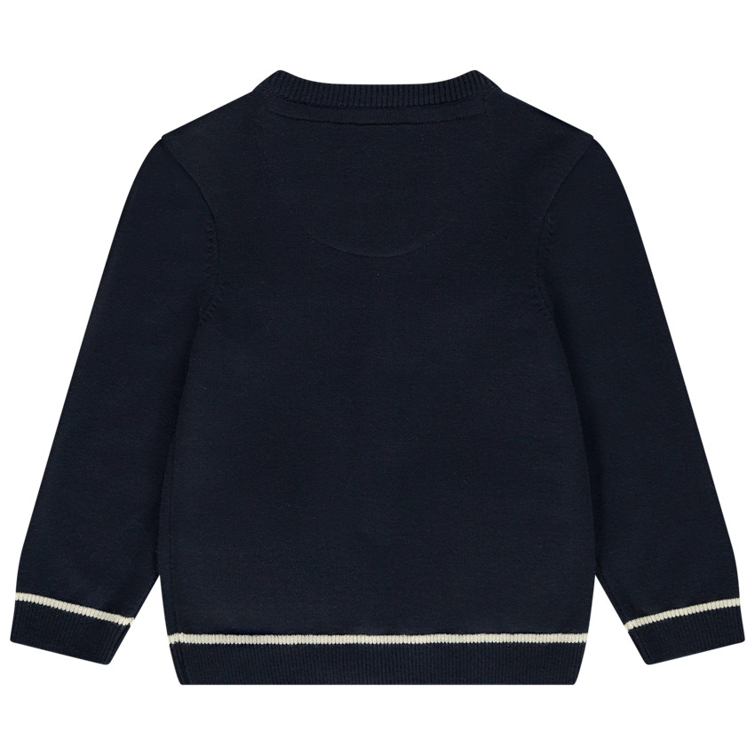 Gilet en tricot style rétro pour garçon 