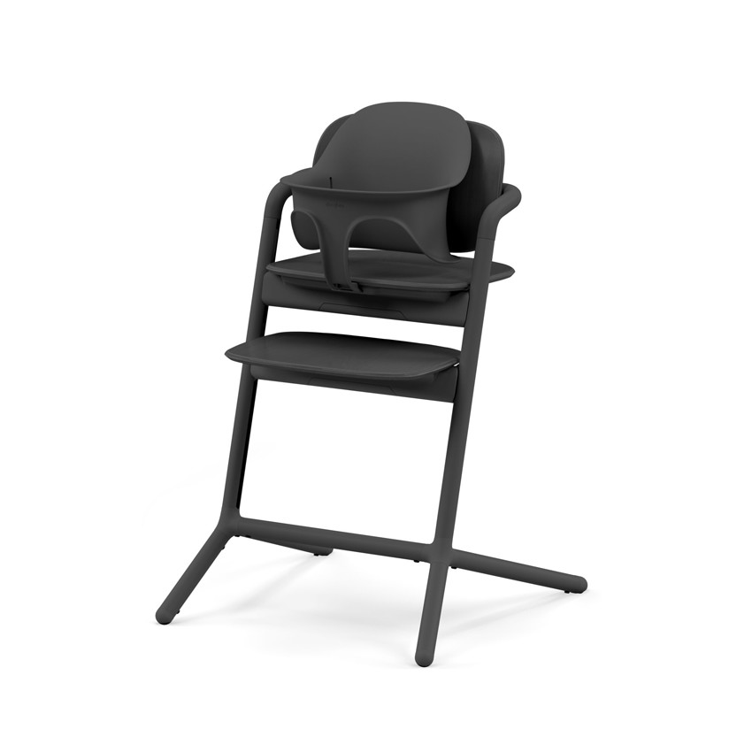 Chaise haute évolutive Lemo 4 en 1 Stunning Black 