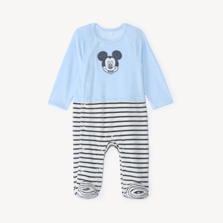 Dors-bien velours effet 2 en 1 mickey Disney pour bébé garçon  
