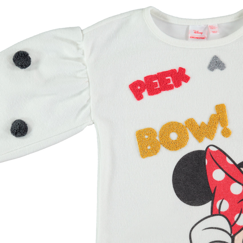 Sweat en molleton print Minnie Disney 