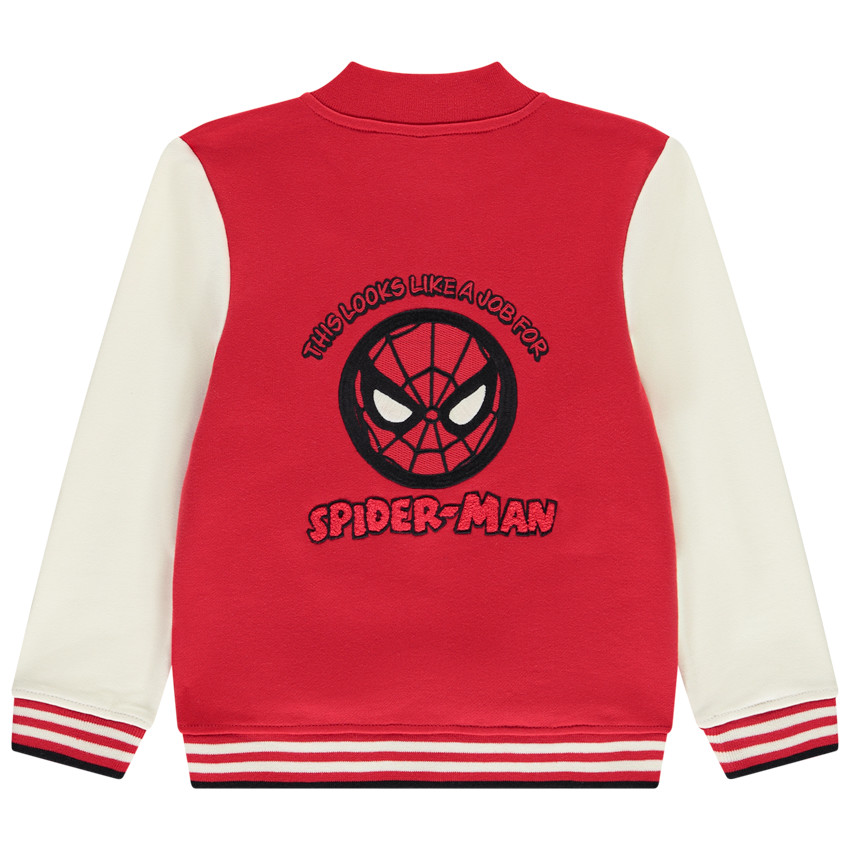 Veste teddy en molleton Spider-Man Marvel pour garçon 