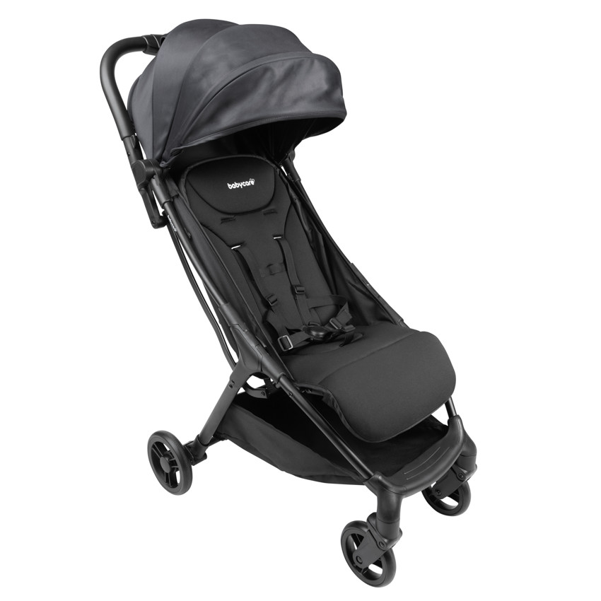 Poussette compacte et pliable noir - Noir (Babycare) - Image 1