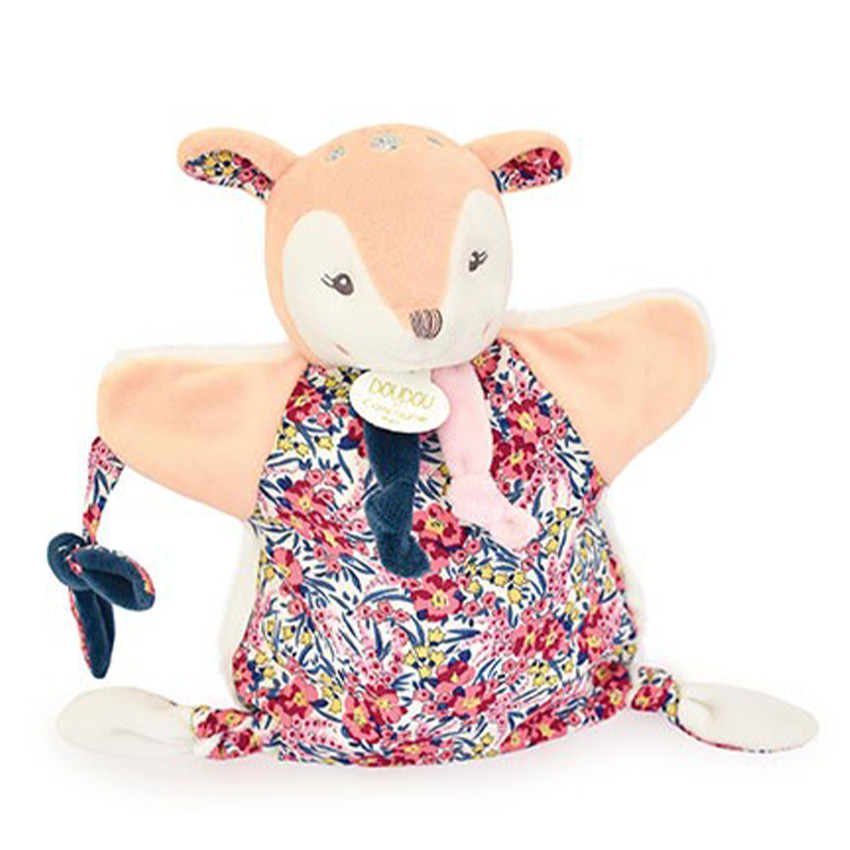 Doudou Marionnette Faon 25cm Boh'Aime  