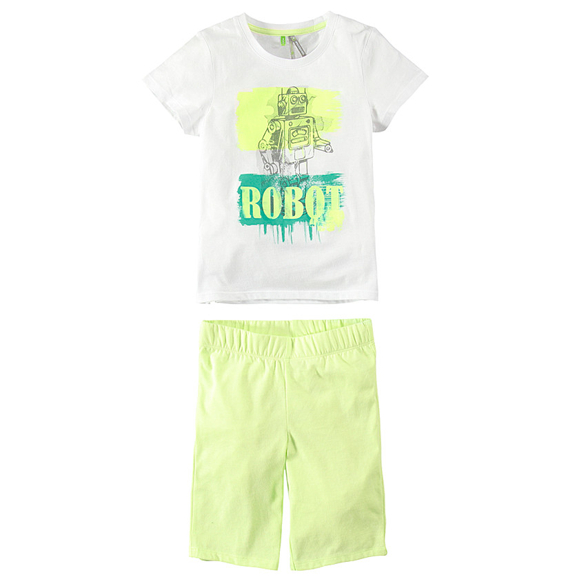 Pyjama en jersey avec print robot 