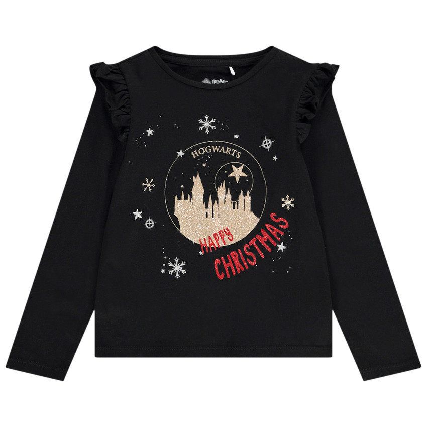 T-shirt manches longues en jersey Harry Potter Warner pour fille 