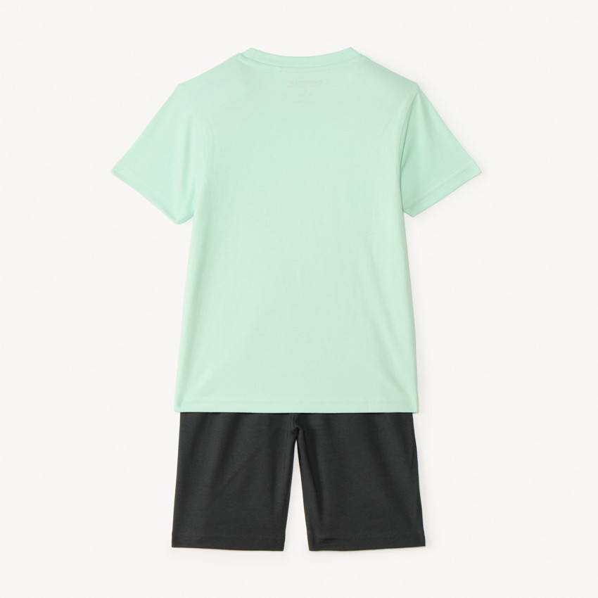 Ensemble court 2 pièces avec print palmier pour garçon 