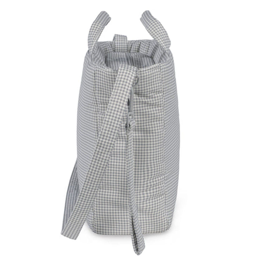 Sac à langer Little Bloom Vichy Gris 